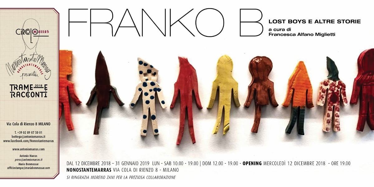 Franko B - Lost boys e altre storie